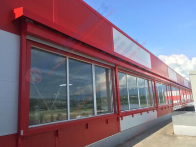 Противопожарные шторы FireTechnics на оконные проемы